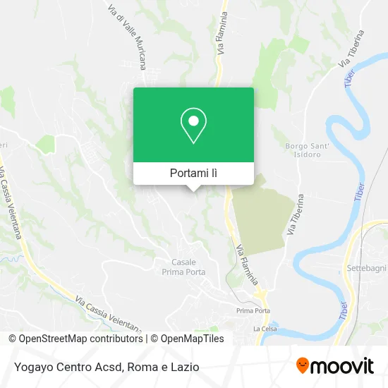 Mappa Yogayo Centro Acsd