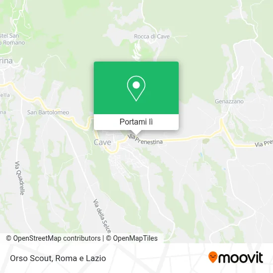 Mappa Orso Scout