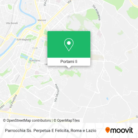 Mappa Parrocchia Ss. Perpetua E Felicita