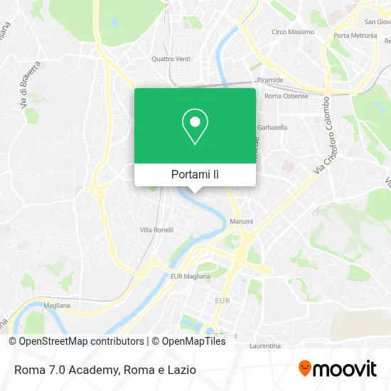 Mappa Roma 7.0 Academy