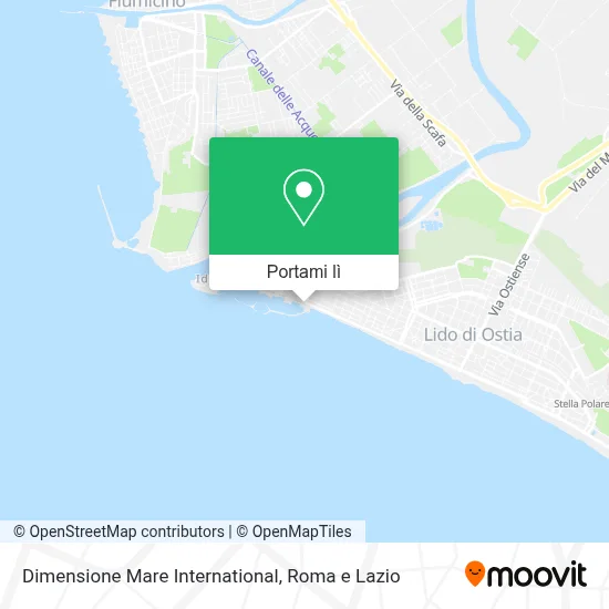 Mappa Dimensione Mare International