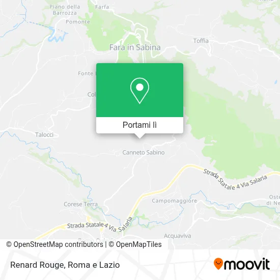 Mappa Renard Rouge