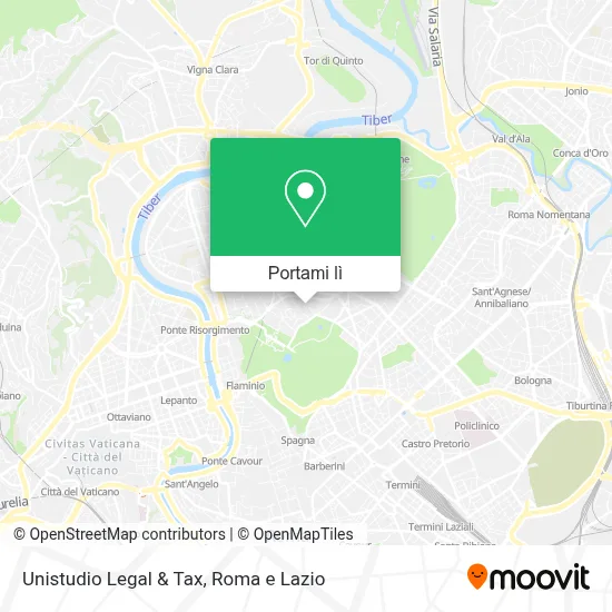 Mappa Unistudio Legal & Tax