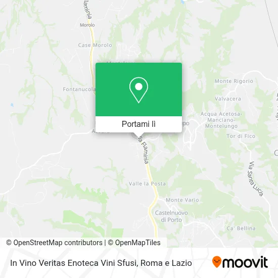 Mappa In Vino Veritas Enoteca Vini Sfusi