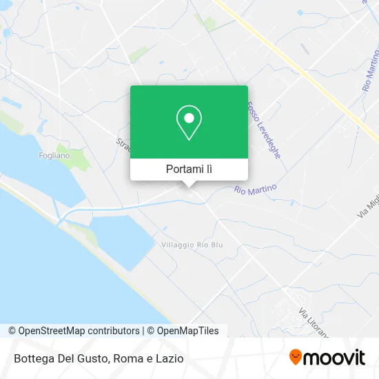 Mappa Bottega Del Gusto
