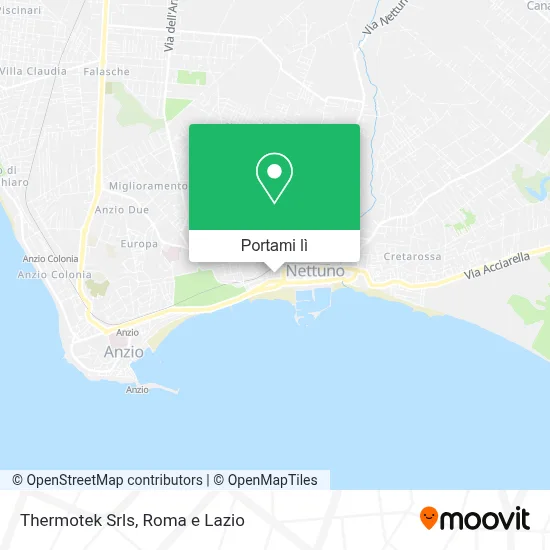 Mappa Thermotek Srls