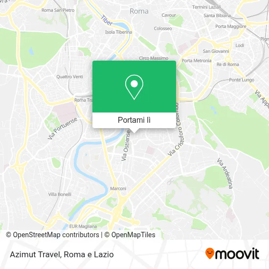 Mappa Azimut Travel
