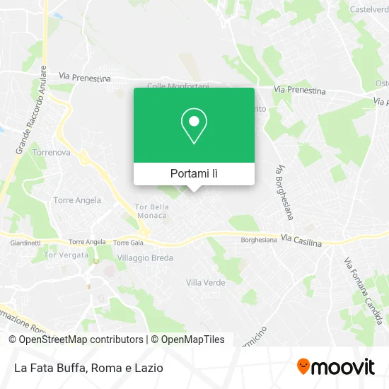 Mappa La Fata Buffa