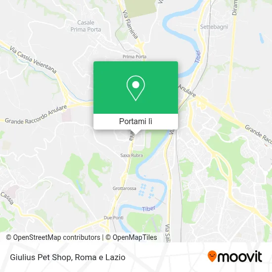 Mappa Giulius Pet Shop