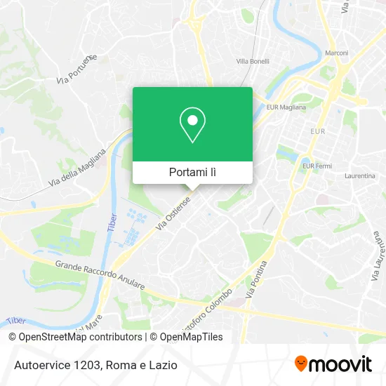 Mappa Autoervice 1203