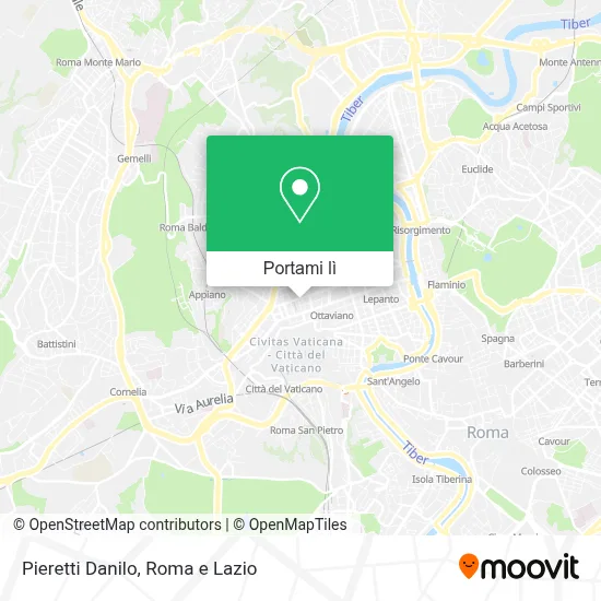 Mappa Pieretti Danilo