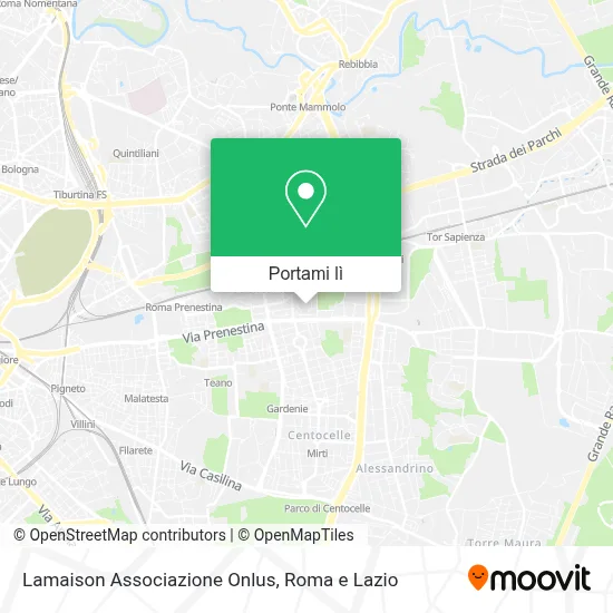 Mappa Lamaison Associazione Onlus