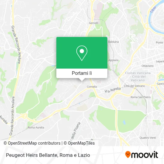Mappa Peugeot Heirs Bellante