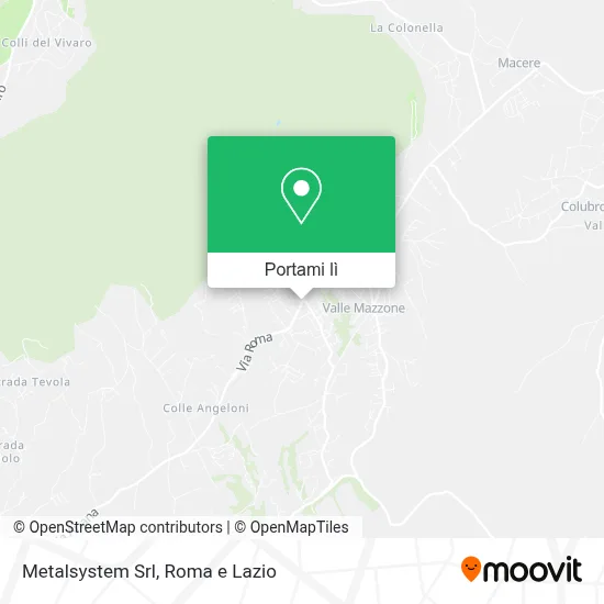Mappa Metalsystem Srl