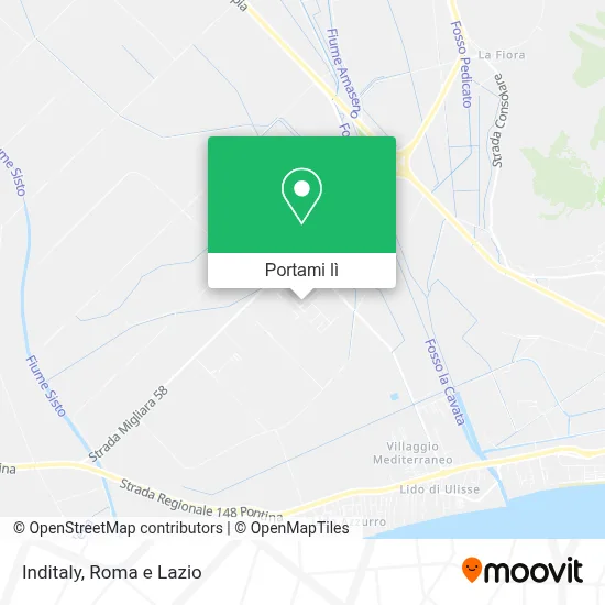 Mappa Inditaly