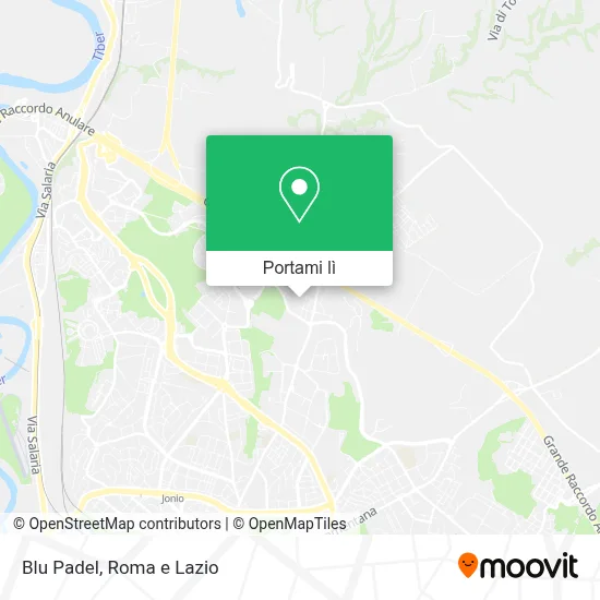 Mappa Blu Padel