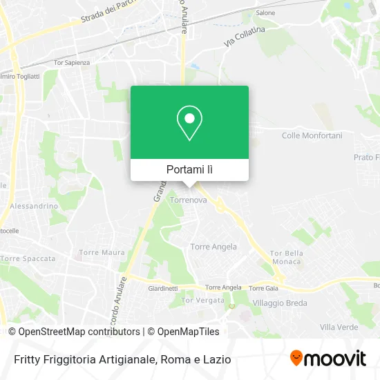 Mappa Fritty Friggitoria Artigianale