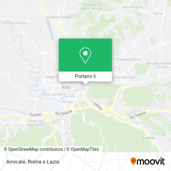 Mappa Amicale