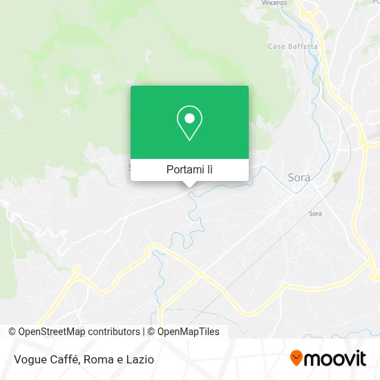 Mappa Vogue Caffé