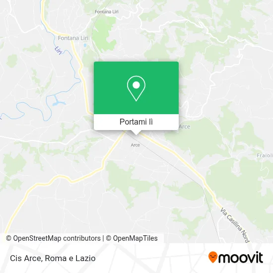 Mappa Cis Arce