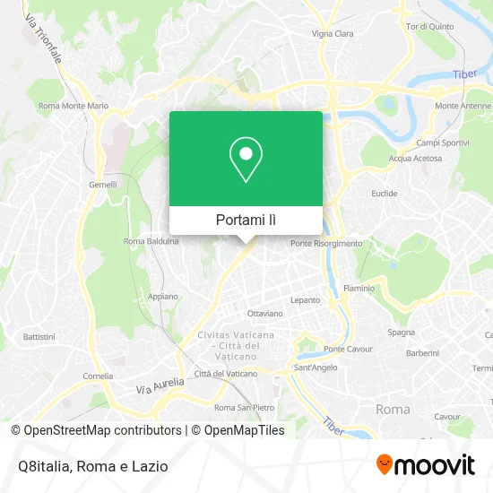Mappa Q8italia
