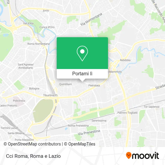 Mappa Cci Roma