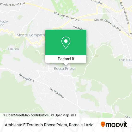 Mappa Ambiente E Territorio Rocca Priora