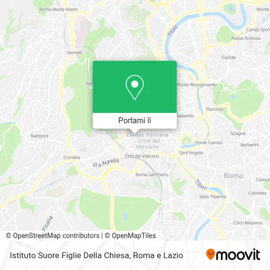 Mappa Istituto Suore Figlie Della Chiesa