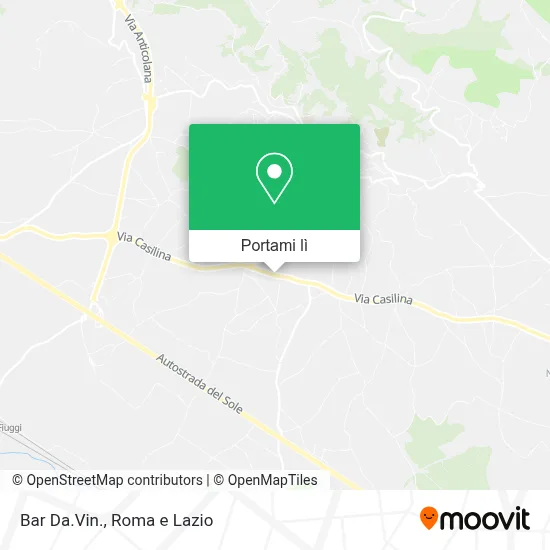 Mappa Bar Da.Vin.