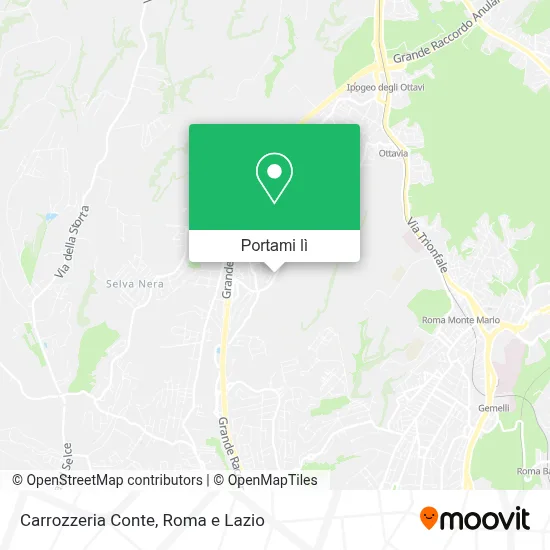 Mappa Carrozzeria Conte
