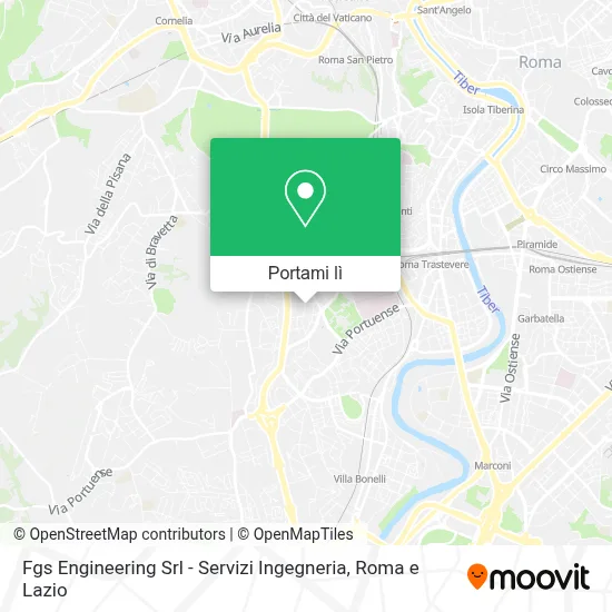Mappa Fgs Engineering Srl - Servizi Ingegneria