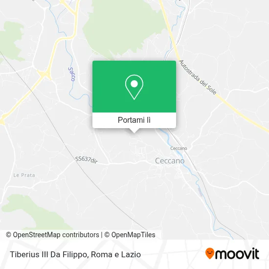Mappa Tiberius III Da Filippo