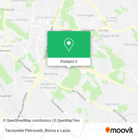 Mappa Tecnorete Petrocelli