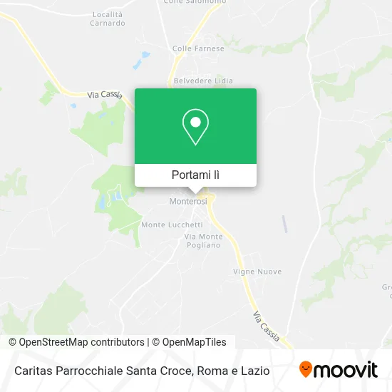 Mappa Caritas Parrocchiale Santa Croce