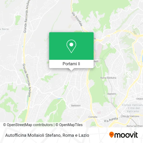 Mappa Autofficina Mollaioli Stefano