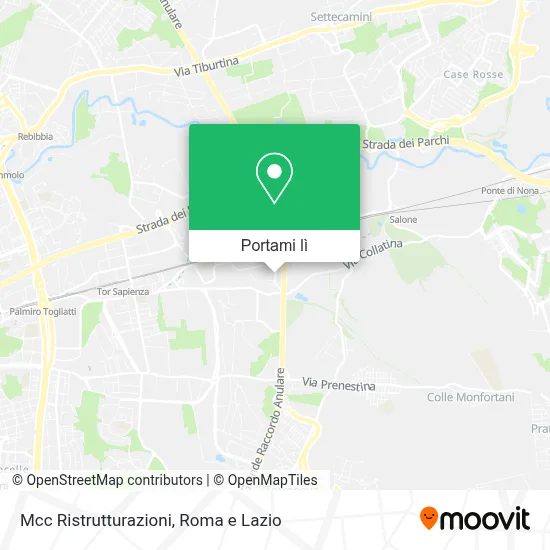 Mappa Mcc Ristrutturazioni