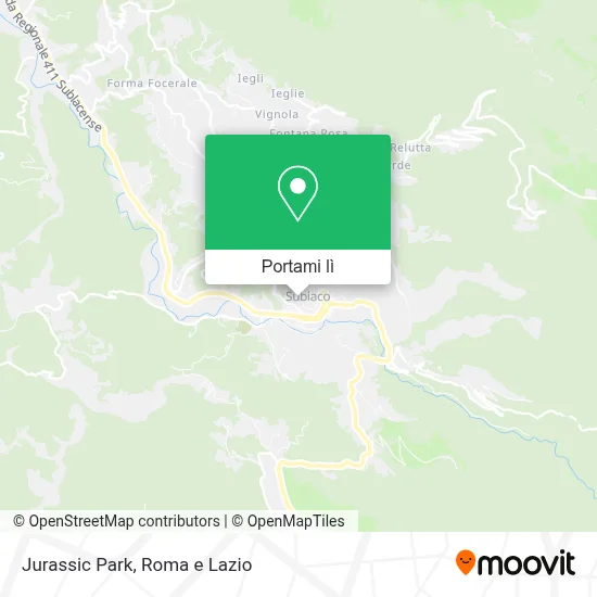 Mappa Jurassic Park