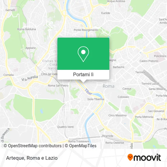 Mappa Arteque