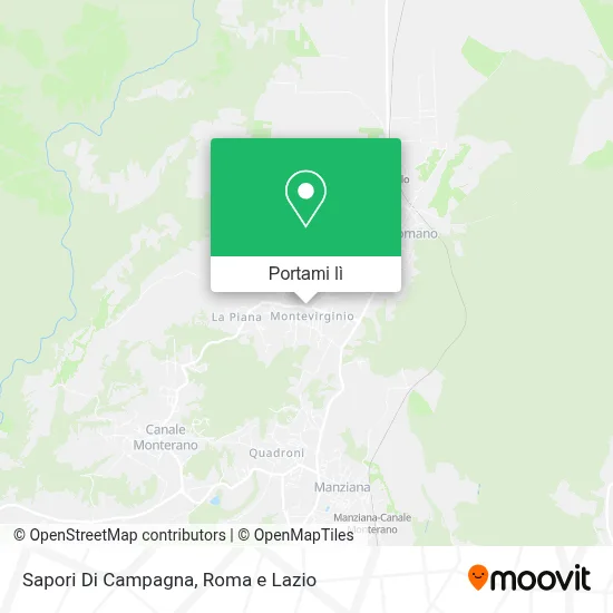 Mappa Sapori Di Campagna