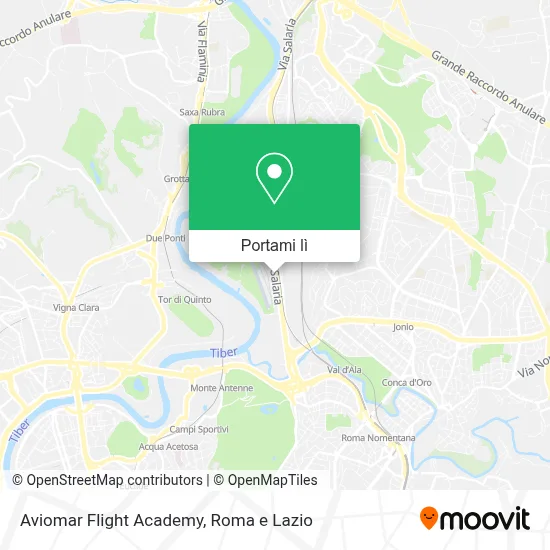 Mappa Aviomar Flight Academy