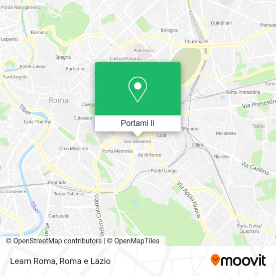 Mappa Leam Roma