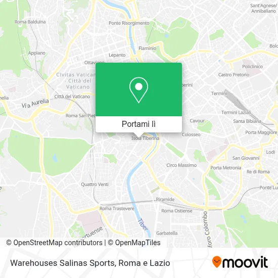 Mappa Warehouses Salinas Sports