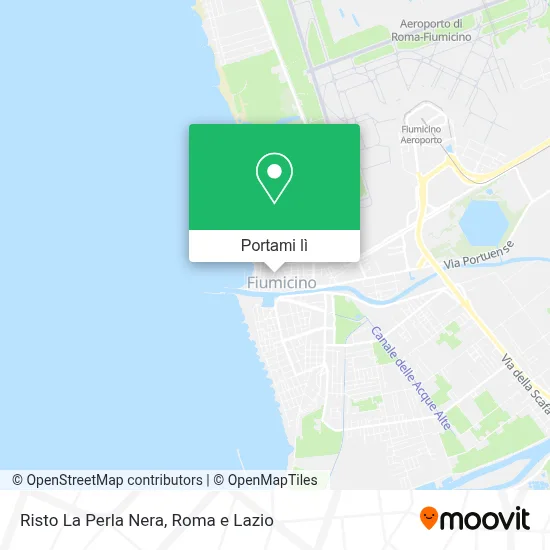 Mappa Risto La Perla Nera