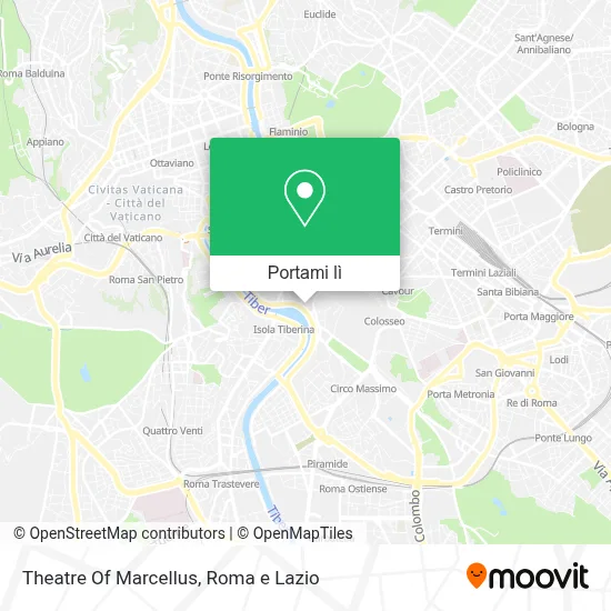 Mappa Theatre Of Marcellus