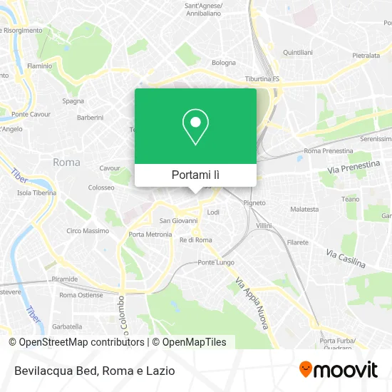 Mappa Bevilacqua Bed
