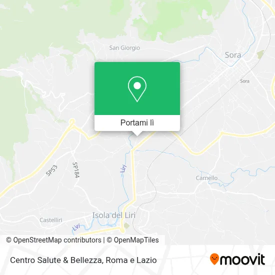 Mappa Centro Salute & Bellezza