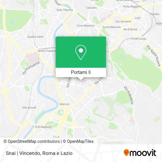 Mappa Snai | Vincendo
