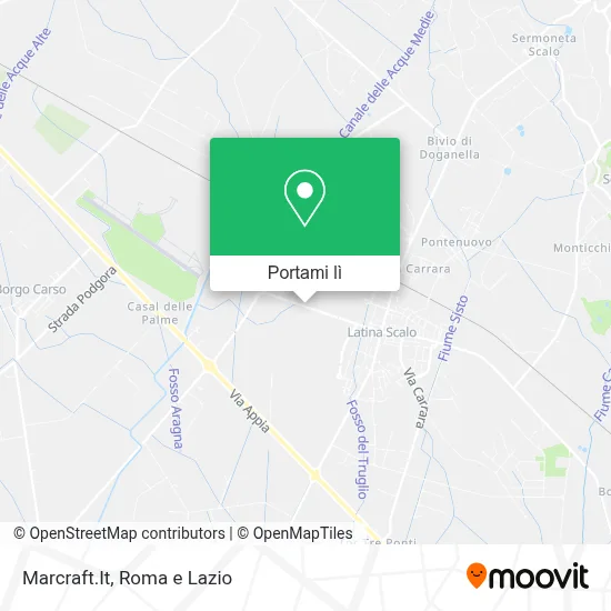 Mappa Marcraft.It