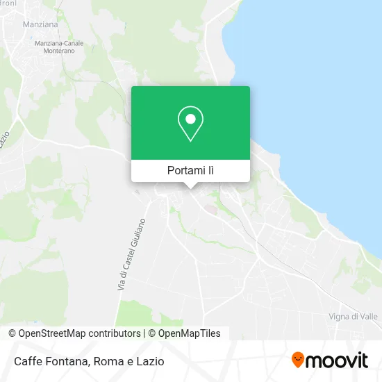 Mappa Caffe Fontana