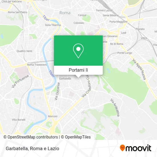 Mappa Garbatella